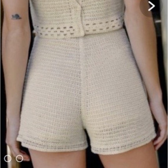 Zara Crochet Shorts - Picture 2 of 14